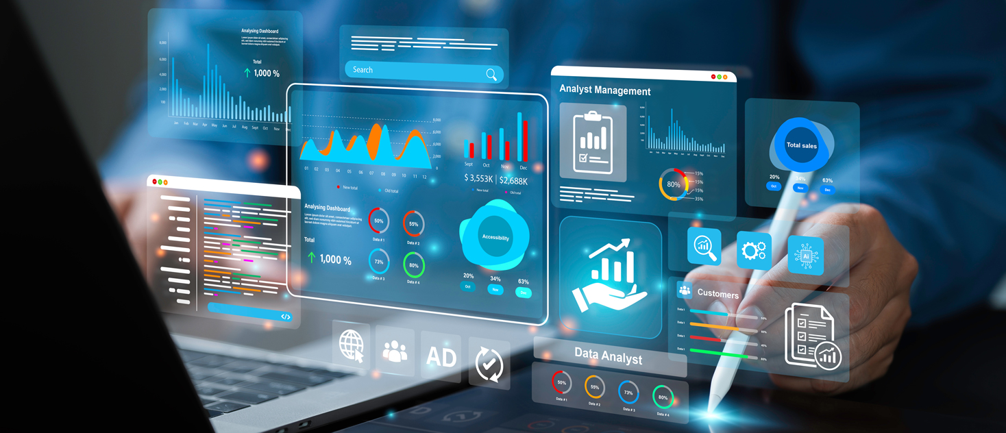 High-performance BI Dashboard Mockup